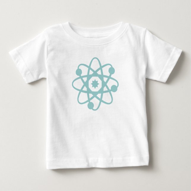 Retro Atom Baby T-shirt (Vorderseite)