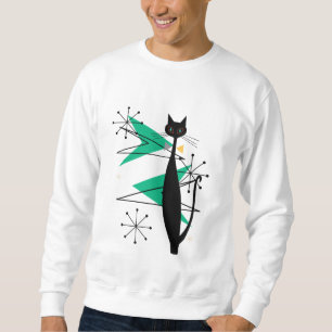 Retro Atomära-Mitte des Jahrhunderts moderne cool Sweatshirt