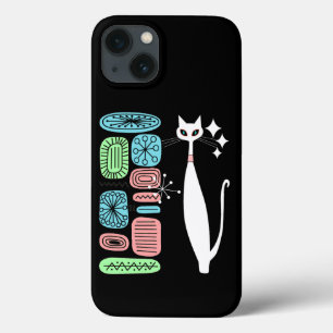 Retro Atomära-Mitte- des Jahrhundertsmoderne coole Case-Mate iPhone Hülle