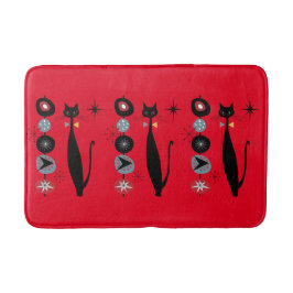 Retro Atomera Mitte Jahrhundert Moderne MCM Coole Badematte