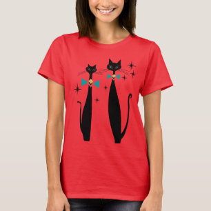 Retro Atomera Mitte Jahrhundert Moderne MCM Coole  T-Shirt