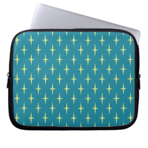 Retro Atomzeitalter-Sternchen-Vereinbarung Laptopschutzhülle