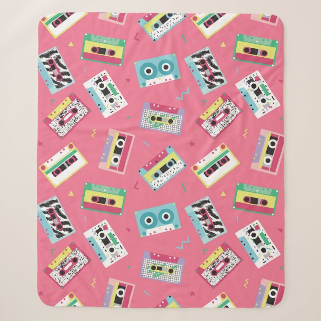 Retro Audio Tapes: 80er Style. Sherpadecke (Vorderseite)