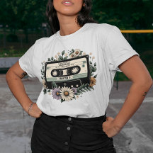Retro Audiobook Cassette Shirt - Funny Book Lover
