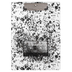 Retro-Audiokassette Klemmbrett