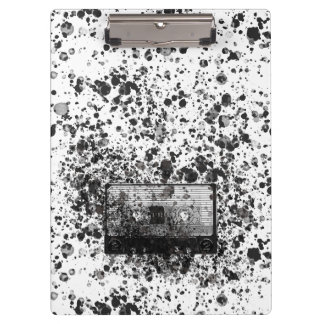 Retro-Audiokassette Klemmbrett