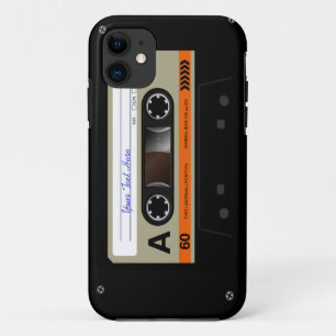Retro-Audiokassette-MixTape-Funny-iPhone-5-Hülle iPhone 11 Hülle