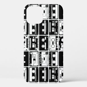 Retro-Audiokassetten, altmodisches Muster. Case-Mate iPhone Hülle