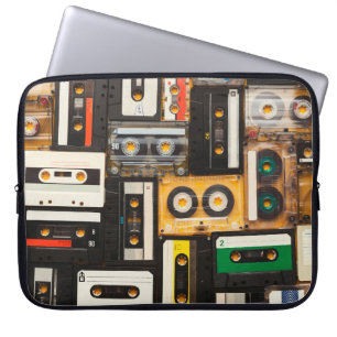 Retro-Audiokassettenband Laptopschutzhülle
