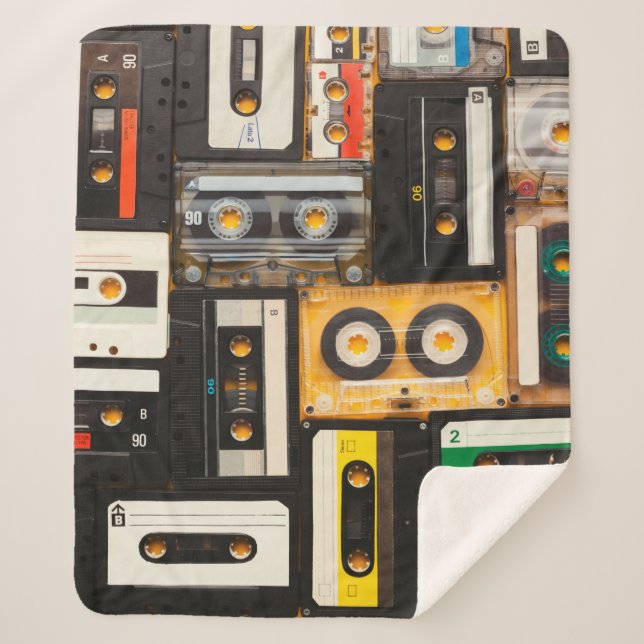 Retro-Audiokassettenband Sherpadecke (Vorderseite)
