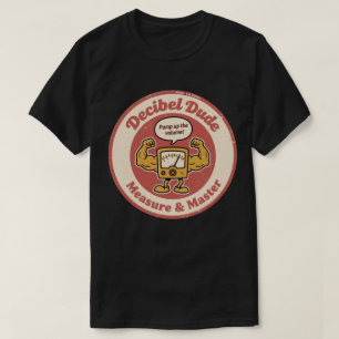 Retro Audiologie-Stärke-Kunst T-Shirt