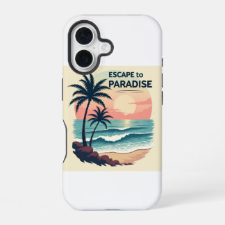 Retro-Ausflüge Vintage-Küstenabenteuer iPhone 16 Hülle