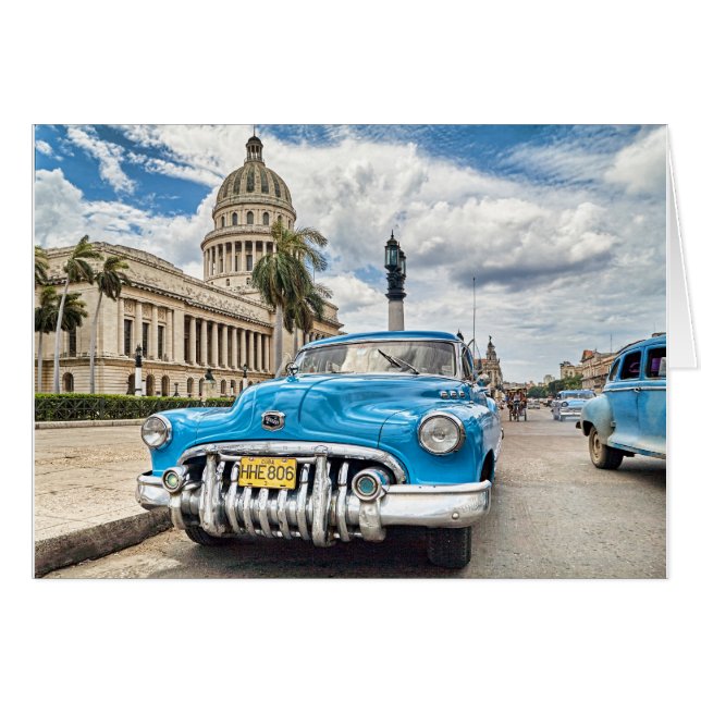 Retro-Auto (Vorderseite (Horizontal))