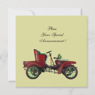 RETRO-AUTO, AUTO RESTAURIERUNG ANKÜNDIGUNG
