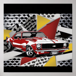 Retro-Auto Poster