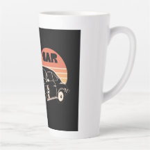 Retro-Auto-Vintage-Sonnenuntergang Grafik T-Shirt 