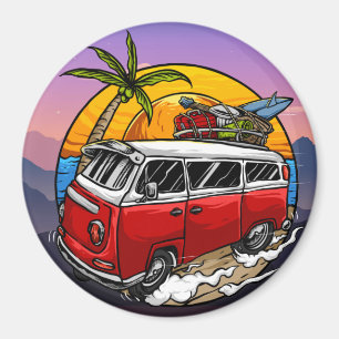 Retro-Autoschlüsselanhänger Magnet