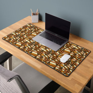 Retro Autumn Desk Mat Schreibtischunterlage