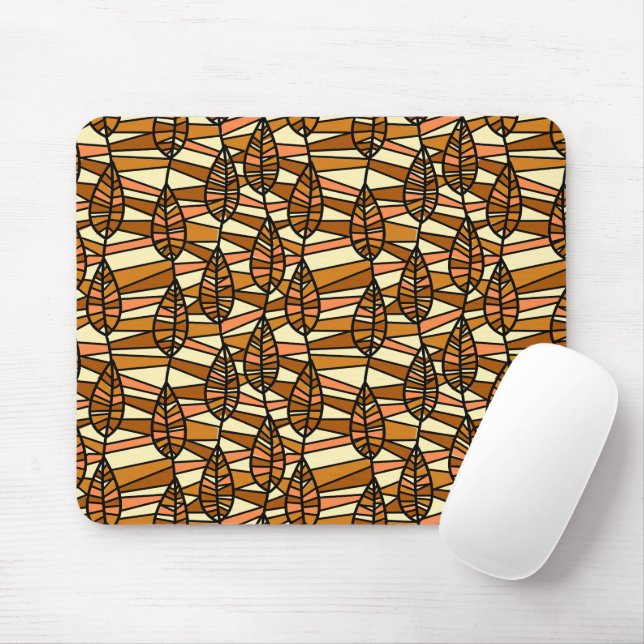 Retro Autumn Mousepad (Mit Mouse)