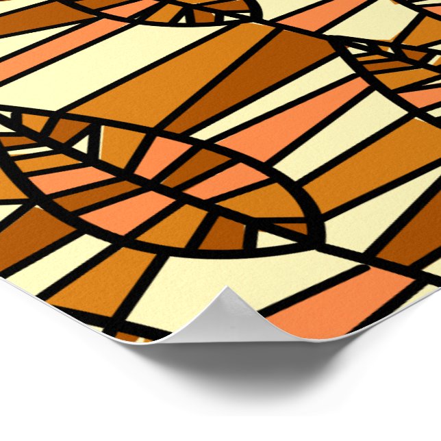 Retro Autumn Poster (Ecke)