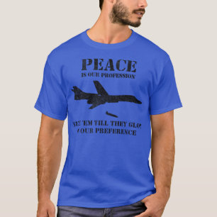 Retro B1 Lancer Bomber Flugzeug Funny Nuke Bomb Sa T-Shirt