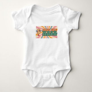 Retro Baby Bodysuit "Pass the Mash" Strampler