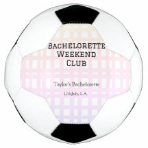 RETRO BACHELORETTE WEEKEND CLUB PINK ORANGE DATE