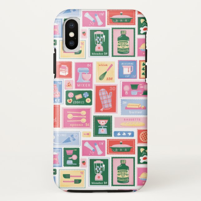Retro-Bäckerei-Gehäuse Case-Mate iPhone Hülle (Rückseite)