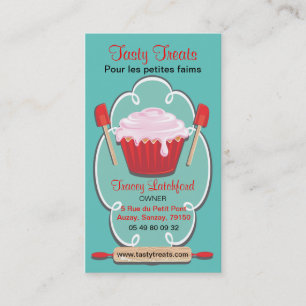 Retro Bäckerei-Visitenkarten Visitenkarte