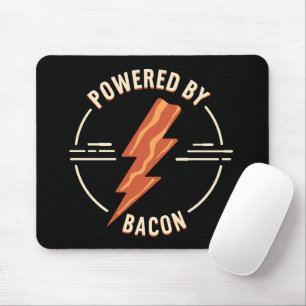 Retro-Bacon-Liebhaber Lustiges Food-Design mit Bli Mousepad