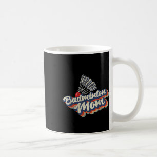 Retro Badminton Team Sport Spieler Trainer 70er 80 Kaffeetasse