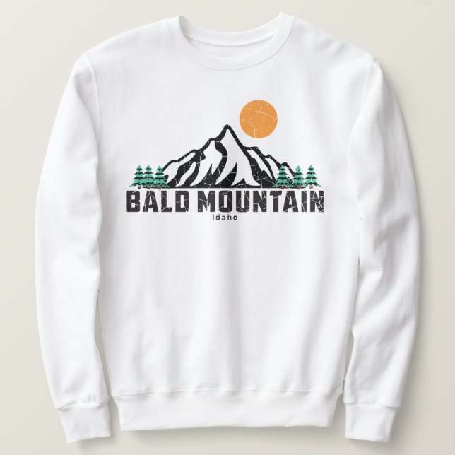 Retro Bald Mountain Ski Sweatshirt (Design vorne)