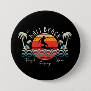 Retro Bali Beach Button