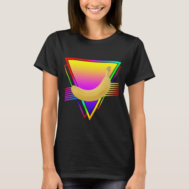 Retro Banana Fruit T-Shirt (Vorderseite)