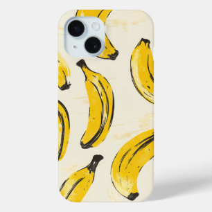 Retro Banana iPhone Case