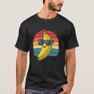 Retro-Bananen-Novelty-Spaß für Männer Frauen Kinde T-Shirt