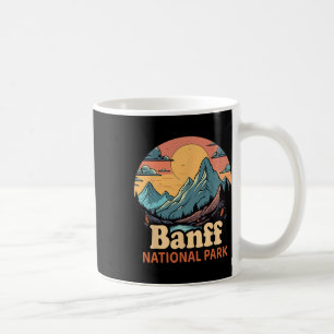 Retro Banff Nationalpark Wander Camping Reise Kaffeetasse
