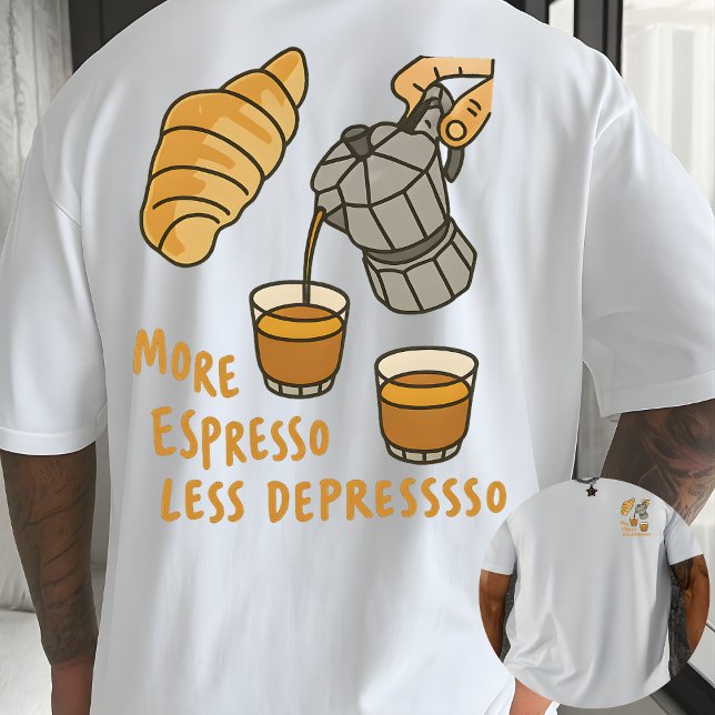 Retro Barista Graphic Tee – Coffee Addict Design (Von Creator hochgeladen)