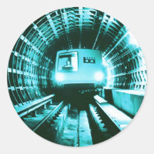 Retro-BART-Zug im Transbay-Tunnel