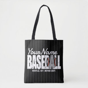 Retro Baseball ADD NAME Pinstripe Team Player