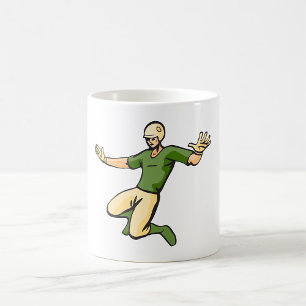 Retro Baseball Player Vintag Sports Graphic Kaffeetasse