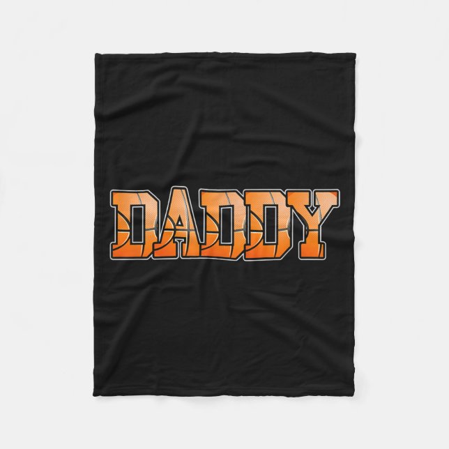Retro-Baseball-Vater Daddy-Geburtstagsfeier Fleecedecke (Vorderseite)