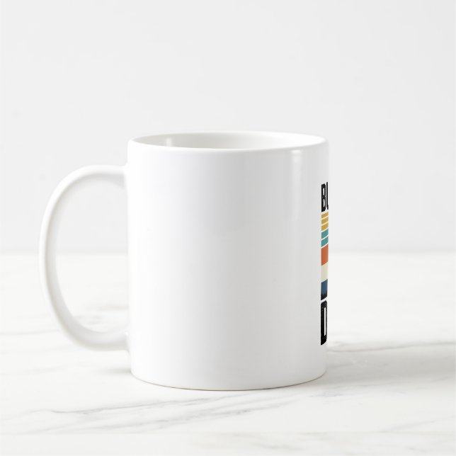 Retro-Baseball-Vater-Vektor-Design_1 Kaffeetasse (Links)