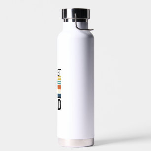Retro-Baseball-Vater-Vektor-Design_1 Trinkflasche