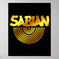 Retro Basic Gelb Sabian Zitat Lustig Vintage