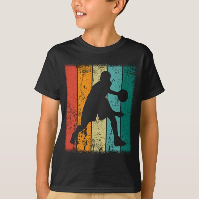 Retro Basketball T-Shirt (Vorderseite)
