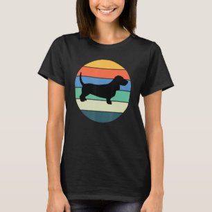 Retro Basset Hound Dog Owner Basset Hound Proud T-Shirt
