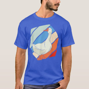 Retro Bauer Bird Farm Animal Lover Gänse T-Shirt