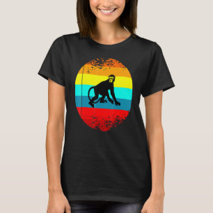 Retro-Bauernhof-Tiergrafik mit einem Vintage-Affen T-Shirt