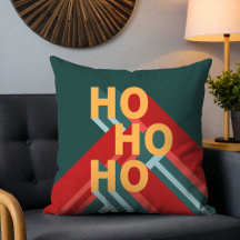 Retro Bauhaus Ho Ho Weihnachten Feiertage